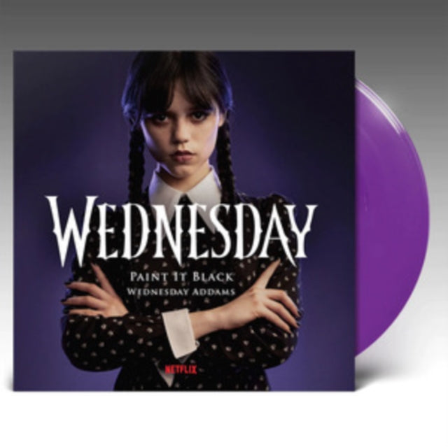 Wednesday - Paint It Black/Main Titles (Trans Purple Vinyl)