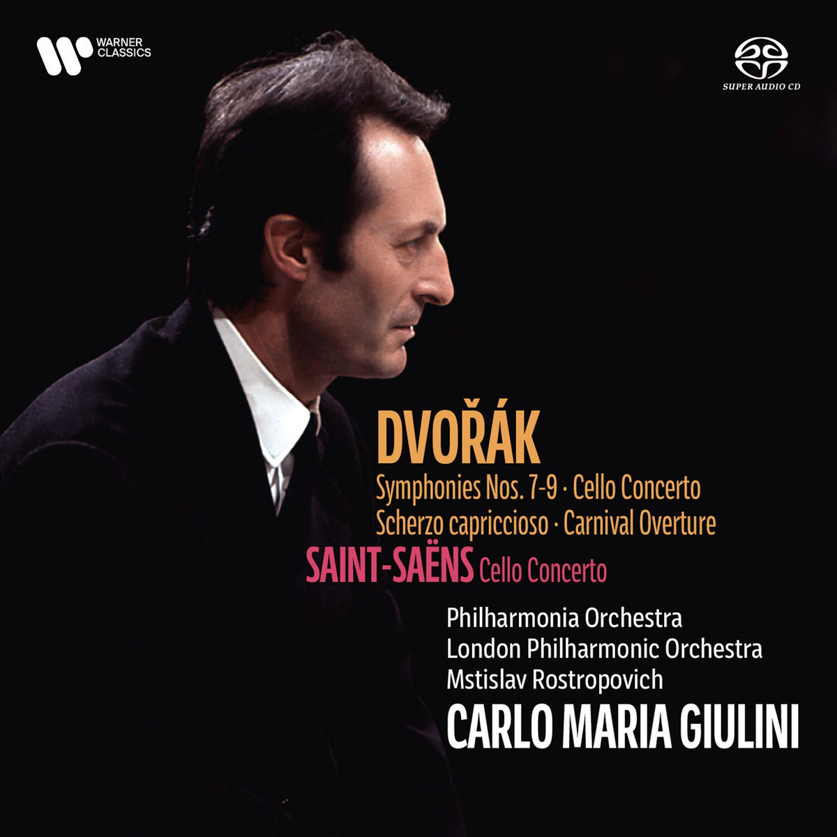 Dvorak: Syms 7-9 Vc Con Saint-Saens: Vc Con