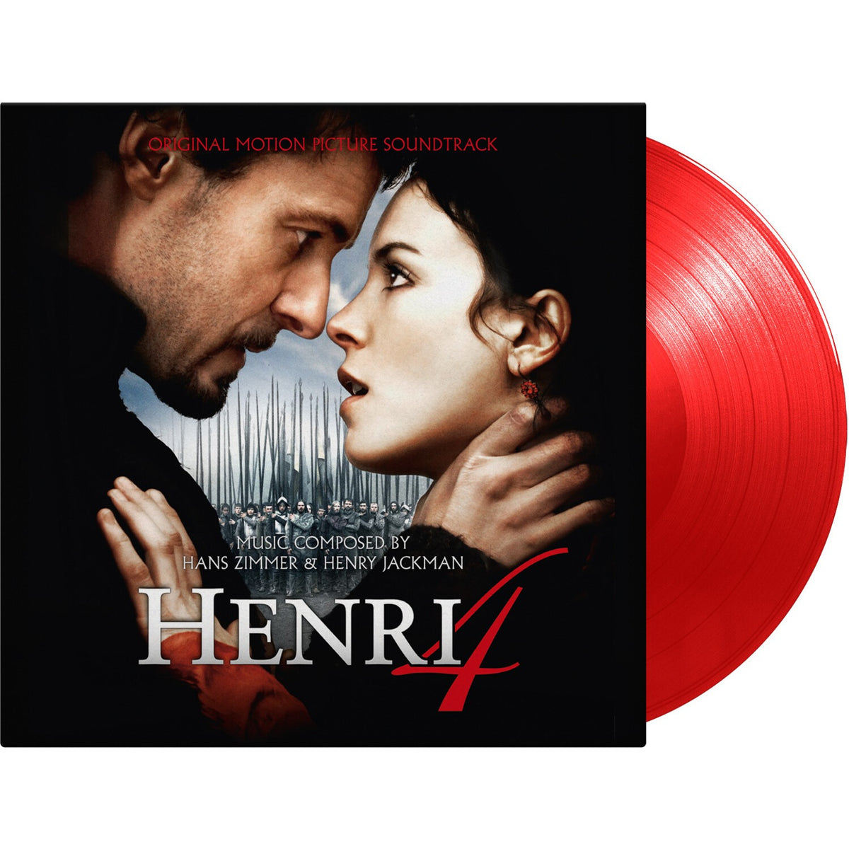 Henri 4 Ost (2LP/Limited/Red Vinyl/180G/Pvc Sleeve/Gatefold/Numbered)