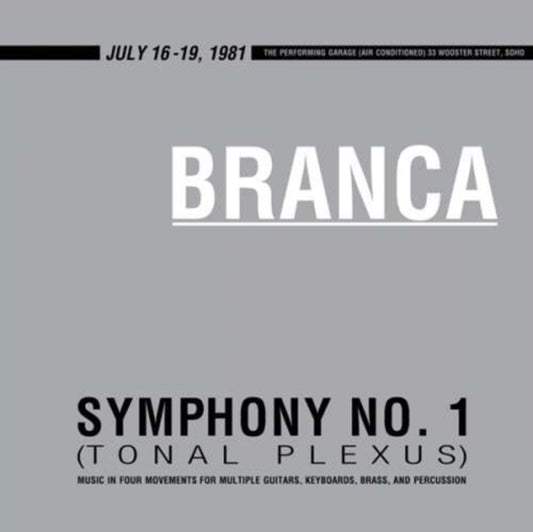 Product Image : This LP Vinyl is brand new.<br>Format: LP Vinyl<br>Music Style: Experimental<br>This item's title is: Symphony No. 1 (Tonal Plexus)<br>Artist: Glenn Branca<br>Label: ROIR<br>Barcode: 053436824511<br>Release Date: 5/27/2016
