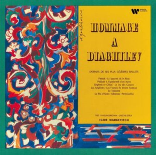This LP Vinyl is brand new.Format: LP VinylThis item's title is: Hommage A DiaghilevArtist: Igor MarkevitchLabel: Warner ClassicsBarcode: 190296419430Release Date: 3/4/2022