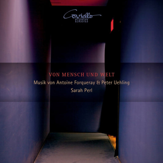 This CD is brand new.Format: CDMusic Style: BaroqueThis item's title is: Forqueray & Uehling: Von Mensch Und WeltArtist: Sarah PerlBarcode: 4039956922049Release Date: 3/18/2022