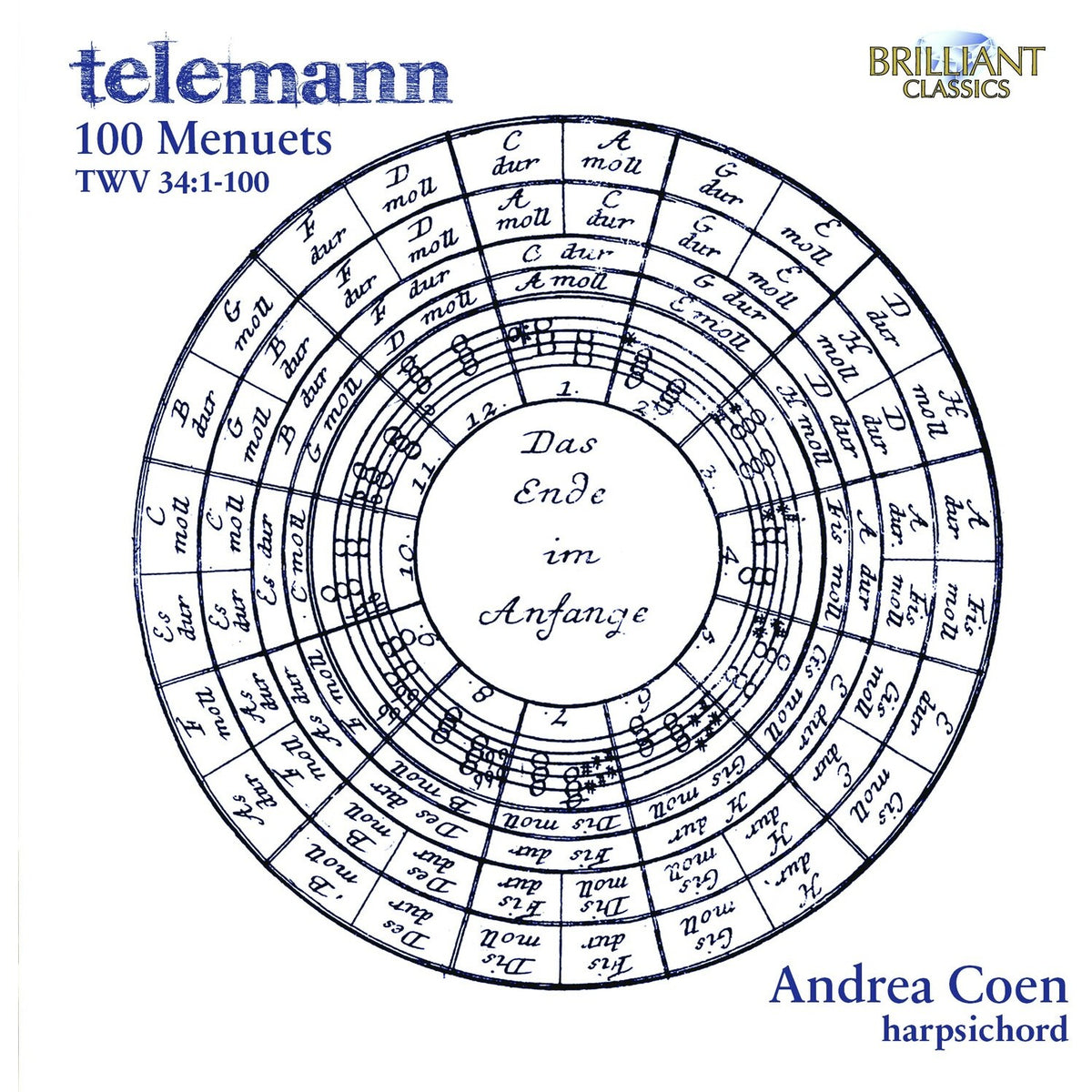 Telemann: 100 Menuets Twv 34:1-100
