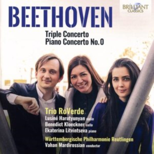 Beethoven: Triple Concerto In C, Op. 56 & Piano Concerto In E-Flat No. 0, Woo 4