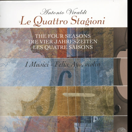 This LP Vinyl is brand new.Format: LP VinylMusic Style: BaroqueThis item's title is: Vivaldi: Four Seasons (180G)Artist: Ayo / I MusiciLabel: VINYL PASSIONBarcode: 8719039000111Release Date: 9/17/2015